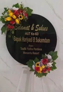 Papan Akrilik Ucapan Ulang Tahun Kerinci